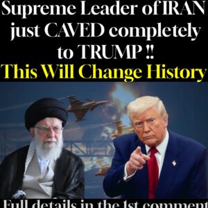 BREAKING / Supreme Leader of IRAN just CAVED completely to TRUMP!! BREAKING / Supreme Leader of IRAN just CAVED completely to TRUMP!!