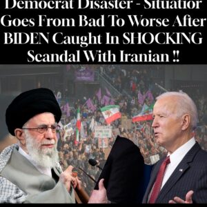 Democrat Disaster – Situatior Goes From Bad To Worse After BIDEN Caught In SHOCKING Scandal With Iranian !!