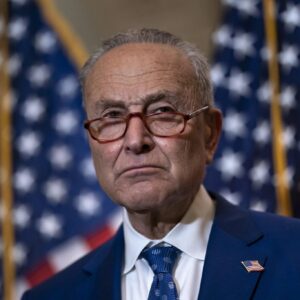 BREAKING: Chuck Schumer hospitalized in Washington.
