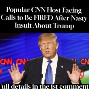 Popular CNN Host Facing Calls to Be FIRED After Nasty Insult About Trump