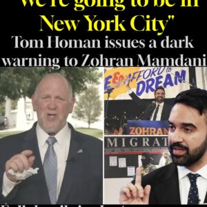 Border Czar Tom Homan issues a dark warning to Zohran Mamdani Border Czar Tom Homan issues a dark warning to Zohran Mamdani