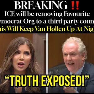 ICE will be removing Favourite Democrat Org to a third party countr This Will Keep Van Hollen Up At Night