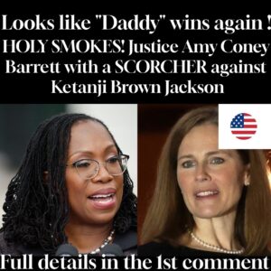 HOLY SMOKES! Justice Amy Coney Barrett with a SCORCHER against Ketanji Brown Jackson
