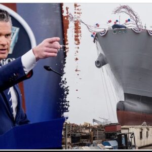 ‘A PROPER LEADER’ – Hegsheth Makes Bombshell Announcement About Navy tanker