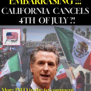 BREAKING / CALIFORNIA CANCELS 4TH OF JULY BREAKING / CALIFORNIA CANCELS 4TH OF JULY