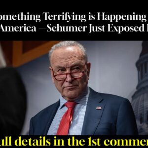Something Terrifying is Happening in America -Schumer Just Exposed It