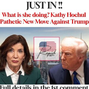 JUST IN!! What is she doing? Kathy Hochul Pathetic New Move Against Trump