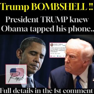 Trump BOMBSHELL !! President TRUMP knew Obama tapped his phone.. Trump BOMBSHELL !! President TRUMP knew Obama tapped his phone..