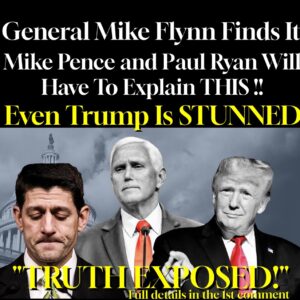 General Mike Flynn Finds It !! Mike Pence and Paul Ryan Will Have To Explain THIS!!