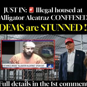 JUST IN: Illegal housed at Alligator Alcatraz CONFFESED DEMS are STUNNED !! JUST IN: Illegal housed at Alligator Alcatraz CONFFESED DEMS are STUNNED !!