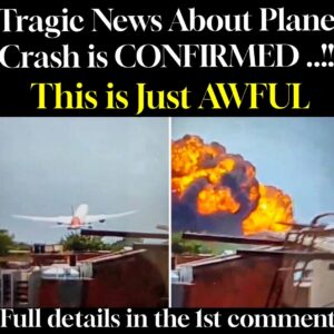 Tragic News About Plane Crash is CONFIRMED … This is Just AWFUL