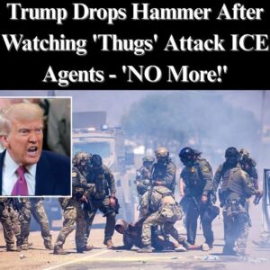 Trump Drops Hammer After Watching ‘Thugs’ Attack ICE Agents – ‘NO More!’