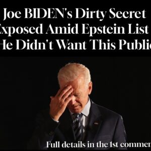 Joe BIDEN’s Dirty Secret Exposed Amid Epstein List – He Didn’t Want This Public