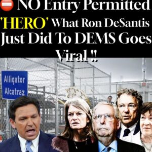 NO Entry Permitted !! ‘HERO’ What Ron DeSantis Just Did To DEMS Goes Viral !!