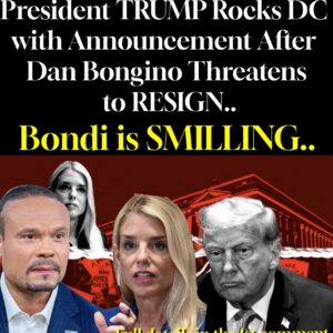 President TRUMP Rocks DC with Announcement After Dan Bongino Threatens to RESIGN..