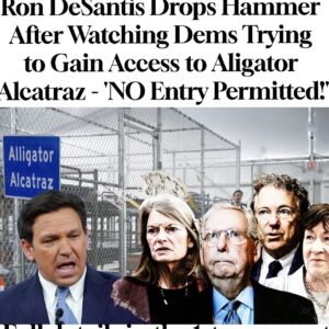 Ron DeSantis Drops Hammer After Watching Dems Trying to Gain Access to Aligator Alcatraz – ‘NO Entry Permitted!” Ron DeSantis Drops Hammer After Watching Dems Trying to Gain Access to Aligator Alcatraz – ‘NO Entry Permitted!”