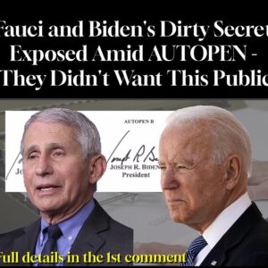 Fauci and Biden’s Dirty Secret Exposed Amid AUTOPEN – They Didn’t Want This Public