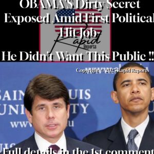 He Didn’t Want This Public / NEVER FORGET: Obama’s First Political Hit Job Was Rod Blagojevich