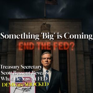 Treasury Secretary Scott Bessent Reveals What He Saw At FED DEMS are SHOCKED
