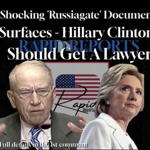 BREAKING: Newly declassified report shows Comey’s FBI failed to properly investigate Hillary’s emails while chasing Steele Dossier lies and the Russia hoax.