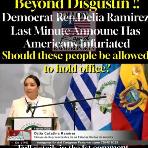 Beyond Disgustin !! Democrat Rep.Delia Ramirez Last Minute Announe Has Americans Infuriated