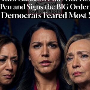 BREAKING!! Tulsi Gabbard Pulls Out His Pen and Signs the BIG Order Democrats Feared Most !!