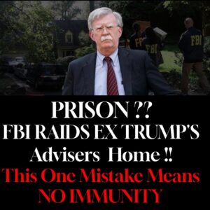 JUST IN: After a 7-and-a-half-hour FBI raid on his home, John Bolton fumed as he returned to his property. If indicted, he could face YEARS in prison