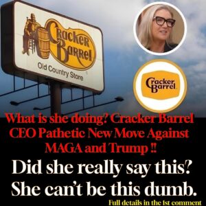 What is she doing? Cracker Barrel CEO Pathetic New Move Against MAGA and Trump !!