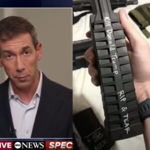 BREAKING – ABC News, reporting on the Minneapolis Catholic school shooting, decided to mention that President Trump’s name was written on some of the suspects weapons