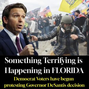 BREAKING / Democrat Voters have begun protesting Governor DeSantis decision BREAKING / Democrat Voters have begun protesting Governor DeSantis decision