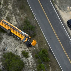 BREAKING NEWS!! Multiple Texas Students Injured in School Bus Rollover Crash on First Day of Class