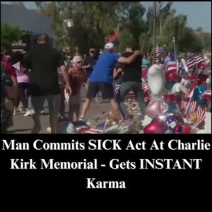 Man Arrested For Sick Act At Charlie Kirk Memorial