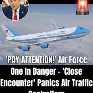 ‘PAY ATTENTION!’ Air Force One In Danger ‘Close Encounter’ Panics Air Traffic Controllers