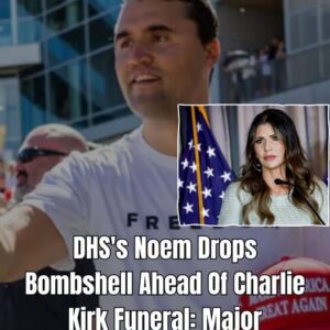 Kristi Noem Drops Bombshell Ahead Of Charlie Kirk Funeral: ‘Security Risk’