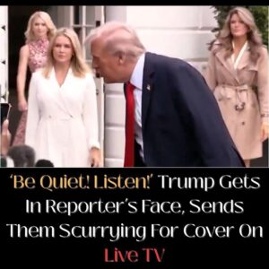 ‘Be Quiet! Listen!’ Trump Gets In Reporter’s Face, Sends Them Scurrying For Cover On Live TV