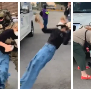 ICE Agents Throw Democratic Candidate To Ground During Confrontation