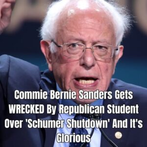 Commie Bernie Sanders Gets WRECKED By Republican Student Over ‘Schumer Shutdown’ Commie Bernie Sanders Gets WRECKED By Republican Student Over ‘Schumer Shutdown’