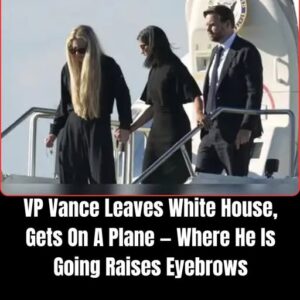 VP Vance Leaves White House Gets On A Plane – Where He Is Going Raises Eyebrows