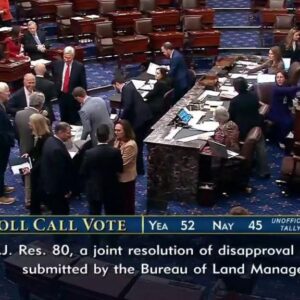 JUST IN: The U.S. Senate has just voted 52–45 !! Huge Energy Win JUST IN: The U.S. Senate has just voted 52–45 !! Huge Energy Win
