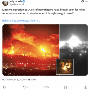 JUST IN: Massive Explosion Erupts In LA JUST IN: Massive Explosion Erupts In LA