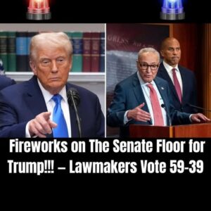Fireworks on The Senate Floor for Trump!!! – Lawmakers Vote 59-39