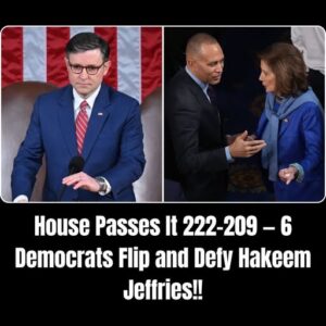 BREAKING: House Republicans Just Passed It – Handful Of Democrats Defy A Furious Hakeem Jeffries