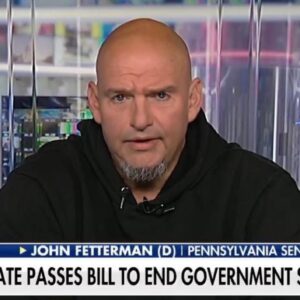 Sen.John Fetterman Drops Bombshell on DEMS Shutdown Case — ‘Really Upset’