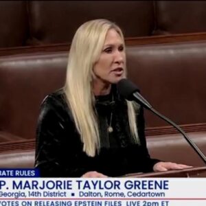 BOMBSHELL: Marjorie Taylor Greene just went on the House floor and said this verbatim:  “The survivors of Jeffrey Epstein KNOW THE NAMES… and I