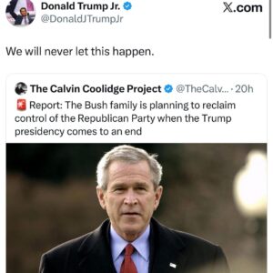 Bush Family Make INSANE Claims Against President After the Trump Presidency Comes to an END