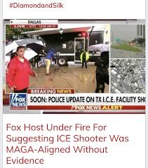 Fox Host Under Fire For Suggesting ICE Shooter Was MAGA-Aligned Without Evidence