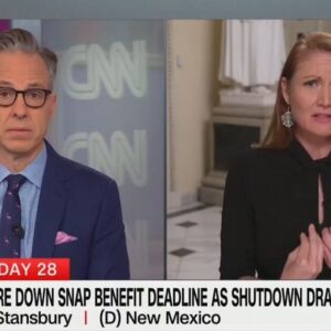 WATCH: Jake Tapper Snaps Back At Democrat Lawmaker, Blames Party For Shutdown